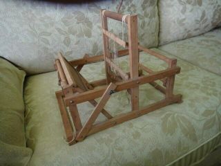 Vintage Brio Collapsible Portable Tabletop Weaving Loom
