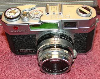 Vintage Petri 2.  8 Camera - Kuribayashi Camera Ind.  Inc.  - - Japan - - Parts/restoration