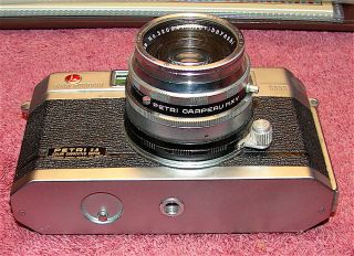 Vintage Petri 2.  8 Camera - Kuribayashi Camera Ind.  Inc.  - - Japan - - Parts/Restoration 2