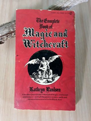 The Complete Book Of Magic And Witchcraft By Kathryn Paulsen,  1970 Occult