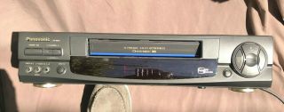 Panasonic Pv - 9661 Vcr Vhs 4 Head Vcr Player Recorder With Remote