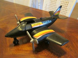 Vintage Tonka 1979 Hand Commander Turbo Prop Airplane Toy Landing Gear