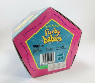 Vintage 1999 Tiger Electronics Furby Babies Electric Blue & Hot Pink 3