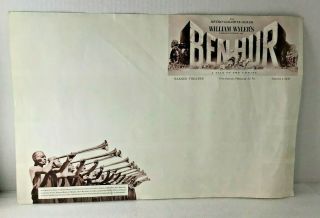 Vintage Ben Hur Movie Poster Print Promotion