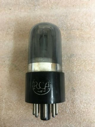 Rca 6sn7gt Vt - 231 Low Noise Grey Glass Preamp Tube Tests Nos
