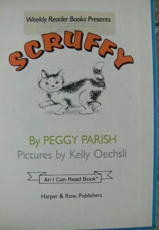 6 An I Can Read Books SCRUFFY,  MORRIS GOES TO SCHOOL,  LITTLE CHICK ' S STORY, 3