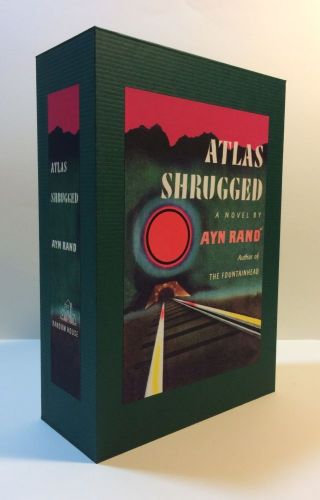 Custom Slipcase Ayn Rand Atlas Shrugged 1st Edition / 1st Printing