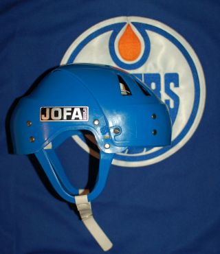 Jofa Hockey Helmet 22551 Jr Junior Vm Blue Vintage Classic,