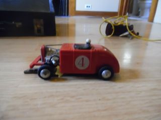 Two Vintage A.  C.  Gilbert Slot Cars (hot Rod) 1960s?