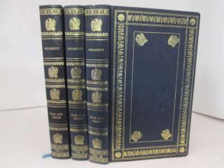 Complete Set Of 3 Leo Tolstoy War And Peace