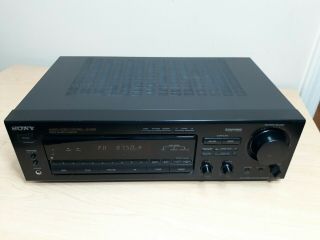 Vintage Sony Str - D665 Audio/video Control Center/am - Fm Stereo 5.  1 Receiver