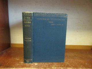 Old Life Of John Quincy Adams Book 1883 President Biography Secretary Of State,
