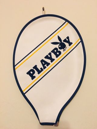 Vintage Playboy Tennis Racquet Cover