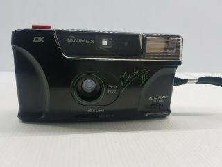 Vintage Hanimex Vision 3 35mm Film Camera Auto Flash Motor Advance Rewind