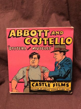 Vintage Abbott and Costello Oysters and Muscles Castle Films Rare 16 mm Film 2