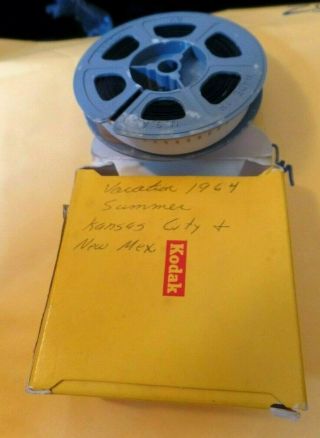 Vintage 8mm Home Movie Film Reel Kansas City & Mexico Nm Vacation Trip Z51