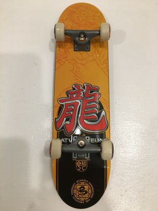 Vintage (27cm) 10.  5” - Tech Deck Handboard - Satva Leung Zodiac Dynasty Skateboard