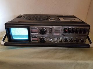 Vintage 1979 Sharp Model 3T - 59 Tri.  Mate AM/FM Radio Cassette TV Boombox Parts 2