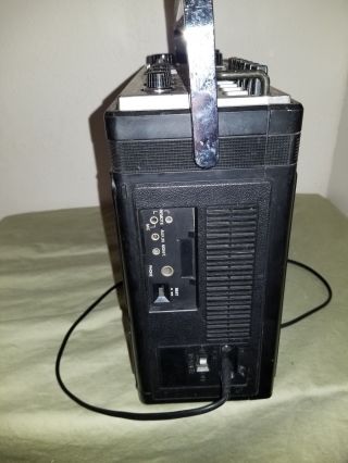 Vintage 1979 Sharp Model 3T - 59 Tri.  Mate AM/FM Radio Cassette TV Boombox Parts 8