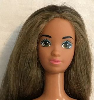 ❄️ Nude Barbie Doll 4 Ooak ❄️ Vintage Steffie Face Long Brunette Hair ❄️ Brazil?