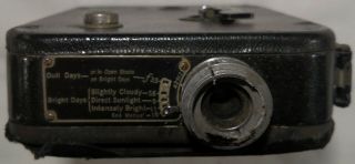Vintage Cine - Kodak Eight Model 20 Movie Camera 8mm with Case - 2
