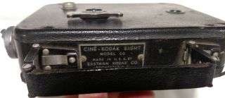 Vintage Cine - Kodak Eight Model 20 Movie Camera 8mm with Case - 3