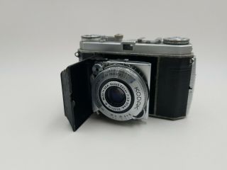 Vintage Kodak Retina Ia Camera W/leather Case 50mm F3.  5 Lens Made In Germany