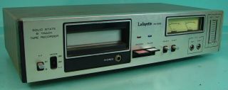 Vtg Lafayette Solid State Stereo 8 - Track Tape Player Recorder Model Rk - 899