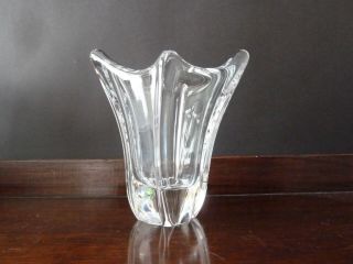 Vintage Daum Small Vase,  Signed