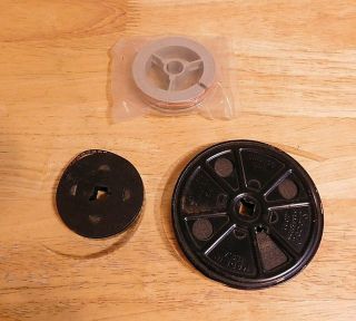 Vintage 8MM and 16MM Movie Reels 2 Unknown and 1 Mystery EUMIG 2