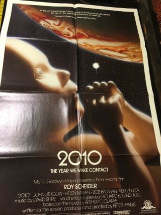 Vintage 2010 Space Odyssey 2001 Sequel 1 - Sh Theater Movie Poster 1984 2