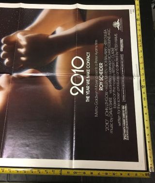 Vintage 2010 Space Odyssey 2001 Sequel 1 - Sh Theater Movie Poster 1984 5