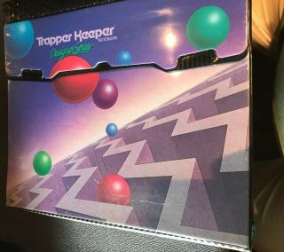 Vintage Mead Trapper Keeper 90’s Notebook Geometric Designer Series 29100 3 Ring