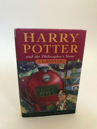 Harry Potter And The Philosophers Stone 1st Edition Uk 30th Printing Jk Rowling