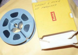 Vintage Kodak 16mm Home Movie Film Reel,  Fairyland Theme Park,  Vacation Trip Z44