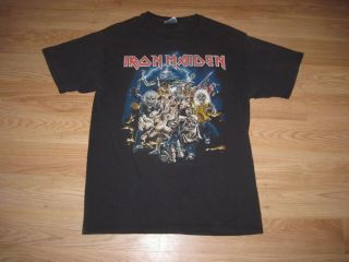Vintage 1996 Iron Maiden Best Of The Beast Size Medium T - Shirt/free