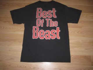 Vintage 1996 Iron Maiden Best Of The Beast Size Medium T - Shirt/Free 2