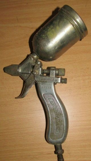 Vintage Paint Spray Gun Tool Aerograph Type Mp