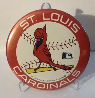 St.  Louis Cardinals,  Vintage 1967 - 1997,  Baseball Pin - Back Button
