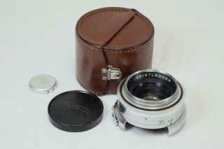 Voigtländer Skoparon 35mm F/3.  5 For Rangefinder Cameras Vintage - Must Read