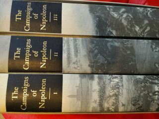 The Campaigns Of Napoleon By Chandler.  Folio Society three volume set 4