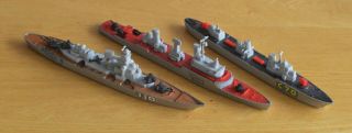 Vtg 1976 Matchbox Sea Kings K 303 Battleship K 301 305 Frigate Subchaser K 302