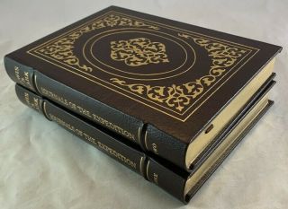 Easton Press Leather 2v Set Lewis & Clark Journals of the Expedition Old West 2