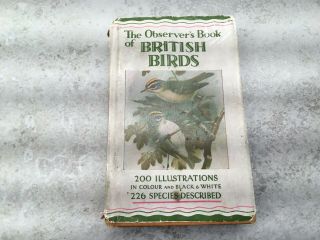The Observer Book Of British Birds 1950 S Vere Benson