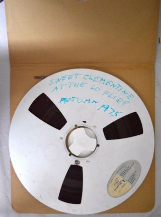 Ex Muzak 14 " Inch By 1/4 " Metal Reel To Reel Tape Ampex Unknown Content 6/6