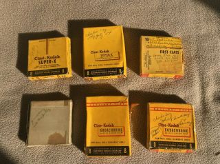 6 Rolls Of Vintage 8mm Home Movies 1954 - 1957 Mixed Content