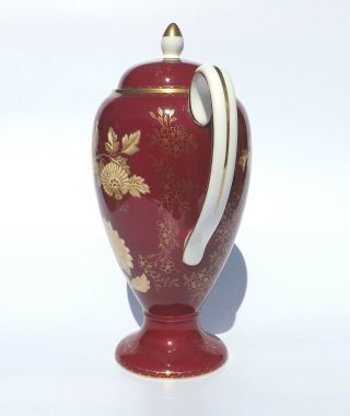 Vintage Wedgwood Porcelain - Ruby Tonquin Pattern Coffee Pot - Lovely 4