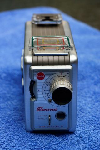 Vintage Kodak Brownie 8mm Movie Camera Model 2 13mm F 2.  3 Lens