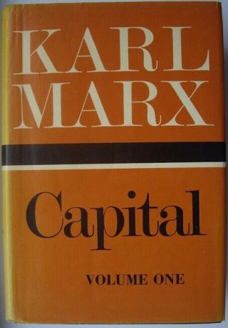 Capital By Karl Marx Volume 1 Lawrence & Wishart Hardback Edition