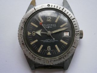 Vintage Gents Divers Style Wristwatch Rolatron Mechanical Watch Spares